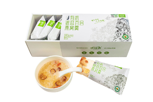 有(yǒu)機(jī)凍幹銀(yín)耳燕窩羹白(bái)底